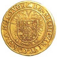 Spanish Netherlands-Flanders, Charles V, emperor of the German Empire 1520-1556, king of Spain 1516-1556, florin karolus without date, gold, Antwerp