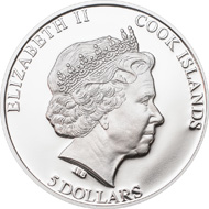 Cook Islands / 5 Dollars / Silver .925 / 20 g / 38.61 mm / Mintage: 2,013.