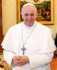 Pope Francis during a meeting. Photo: Agência Brasil / http://creativecommons.org/licenses/by/3.0/br/deed.pt