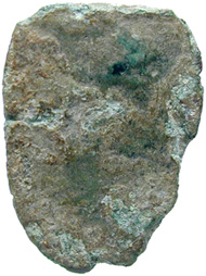 China. State of Chu, ant-nose coin, 4th/3rd cent. B. C. A number of these bronze items, also known as yibi, carry the inscription bei (= cowry) and served as substitute for the cowries that weren't available in any quantity desired. © MoneyMuseum, Zurich.
