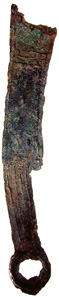 China. State of Ch'i, knife coin, 4th cent. B. C. © MoneyMuseum, Zurich.