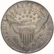 USA, 1 dollar, silver (26.96 g), Philadelphia, 1799