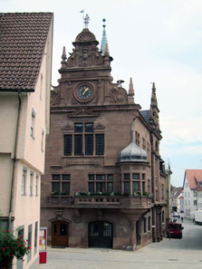 Messkirch town hall. Photograph: KW.