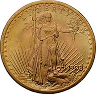 USA, 20 $, gold (33.4 g), 1924
