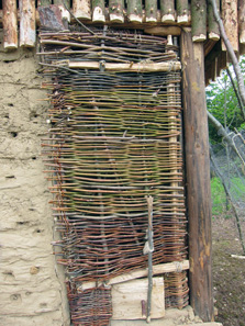 Front door of the hen house. Photograph: KW.