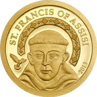 Palau / 1 Dollar / Gold .9999 / 0.5 g / 11 mm / Mintage: 25,000.