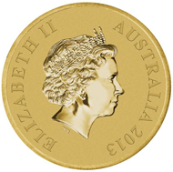 Australia / 1 AUD / aluminium / 13.80g / 30.20mm / Design: Tom Vaughan / Mintage: unlimited.