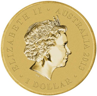 Australia / 1 AUD / aluminium / 13.00g / 30.20mm / Design: Elise Martinson / Mintage: unlimited.