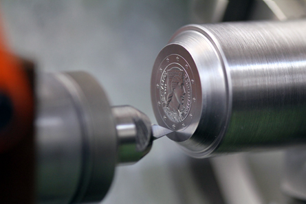 ... to the manufacturing of the dies ... © Staatliche Münze Baden-Württemberg.