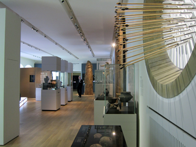 View inside the exhibition, section Early Neolithic. Photograph: KW.