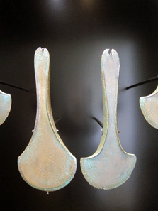 Two Langquaid Type axes. Photograph: KW.
