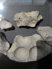 Tüpfelplatte, found in Gerlingen, Ludwigsburg district, 2nd/1st cent. Photograph: KW.