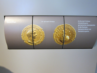 Domitian and Domitia. Photograph: KW.