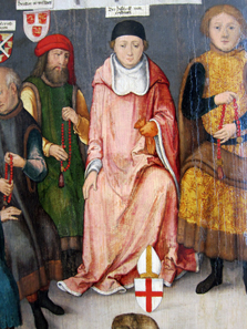 The bishop of Constance in the council of Eberhard the Clement. 1575-1583. Photograph: KW.