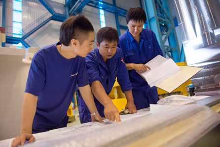 The new plant design is state-of-the-art, and production at the facility has been underway for several weeks. © Schuler Group.