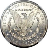 5778: 1884-CC Morgan Dollar, PR66 Cameo. Realized: $176,250.