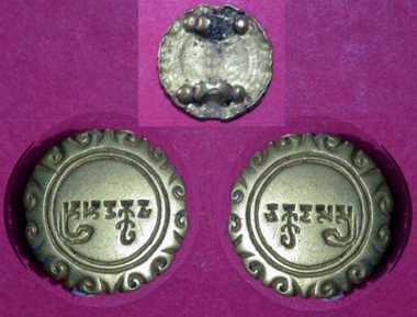 Chakradasasya seal 15mm, 1.96g. The servant of Chandra.