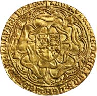 20047: GREAT BRITAIN. Henry VII, 1485-1509. Sovereign, ND (1492-93). Type I. Cross Fitchee. Estimate: $125,000-175,000. Realized: $499,375.