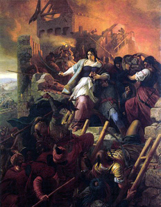 'Women of Eger', painting by Bertalan Székely 1867. Source: Wikipedia.