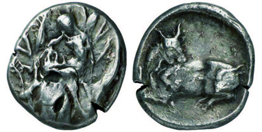 Le Rider IX, 7; specimen Traeger Coll., Künker 136, 2008, 371; 24 mm; 11.26 g.