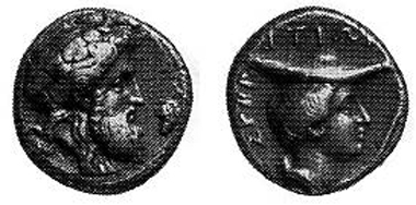 Svoronos 315.4, pl. 30.16; specimen Leu 77, 2000, 233; 21 mm; 10.79 g.