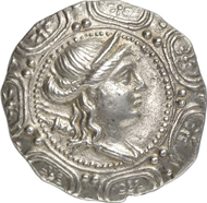 Macedonia. First district. Tetradrachm, 158-150. Extremely fine. Estimate: 250 euro.