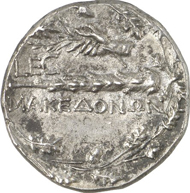 Macedonia. Issue of military government. Tetradrachm, 148/7, Amphipolis. Extremely fine. Estimate: 3,000 euro.