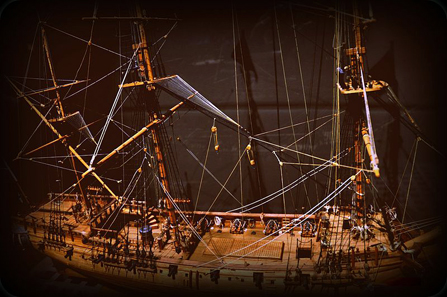 Model of the Whydah. Photo: jjsala / http://creativecommons.org/licenses/by/2.0/deed.en