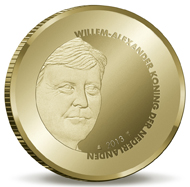 The Netherlands / 10 euros / .900 gold / 6.72g / 22.5mm / Mintage: 2,000.