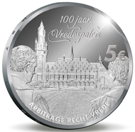 The Netherlands / 5 euros / .925 silver / 15.5g / 33mm / Mintage: 12,500.