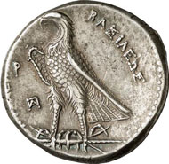 EGYPT. Ptolemy I, 305-282. Tetradrachm, 295/4-293/2, Alexandria. Weight: 14.16 g. From auction sale Gorny & Mosch, München 165 (2008), 1435.