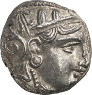 ATHENS. Tetradrachm, 337-294. Weight: 17.09 g. Dewing Coll. 1634. From auction sale Gorny & Mosch, München 165 (2008), 1260.
