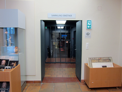 The Entrance of the Ebnöther collection's new display. Photo: KW.