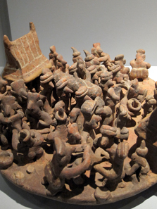 Nayarit / Mexico. Funeral scene, 1st to 5th century CE. Photo: KW.