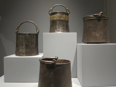 Urartu. Ensemble of ceremonial buckets, around 810 BCE. Photo: KW.