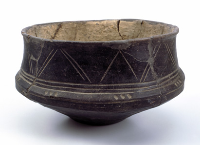 Germanic urn from the 'Ole Hai' (Old Grove) nearby Lelm-Räbke in the Elm, 3rd century. Photo: Braunschweigisches Landesmuseum.