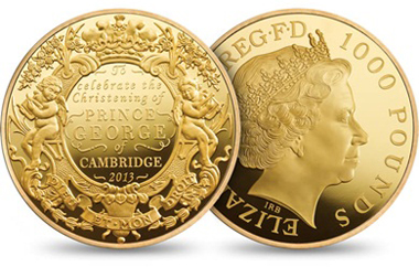 The 1,000GBP Gold Proof Kilo coin.