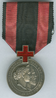 Charles-Olga-Medal for services rendered to the Red Cross. AM 2289-1.