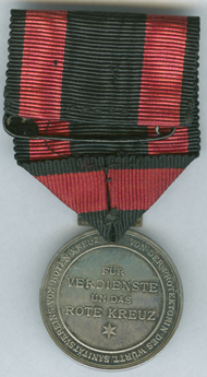 Charles-Olga-Medal for services rendered to the Red Cross. AM 2289-1.