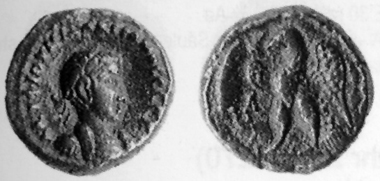 Quietus, 260-261. Tetradrachmon, 260/1. Rv. eagle standing l. Blancon, list 31 (1999-2000), 622.