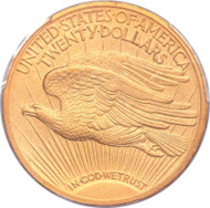 6923: 1912 $20 PR66+ PCGS Secure. CAC. $164,500.
