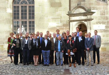 The participants of the workshop 'Archaeology of Money.' Photo: Thomas Zachmann, Institute of Classical archaeology Tübingen.