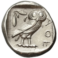 Lot 5. AR Tetradrachm Attica, Athens. Ca. 454-404 BC. SCG Cop. 31. Good EF. 1,750 euros.