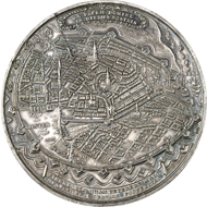 The medal's reverse.