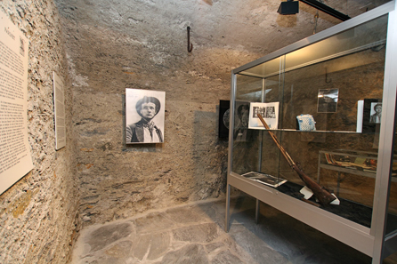 Salle Farinet, Musée de la Fausse Monnaie in Saillon. © Yannick Broccard.