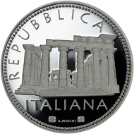 Italy / 5 Euro / .925 silver / 18g / 32mm / Design: Annalisa Masini / Mintage: 7,000.