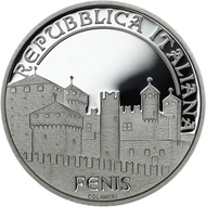 Italy / 10 Euro / .925 silver / 22g / 43mm / Design: Maria Carmela Colaneri / Mintage: 7,000.