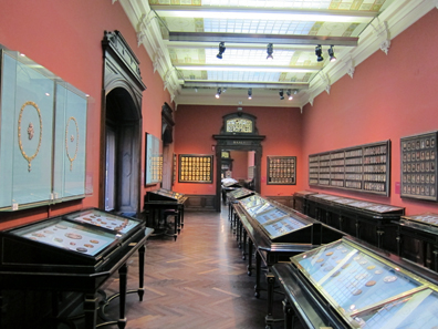 The permanent exhibition of the coin collection of the Kunsthistorisches Museum, Vienna, opened in 1891. Photo: KW.