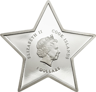 Cook Islands / 5 Dollars / Silver .999 / 15 g / 43.5 mm / Mintage: 2,013.