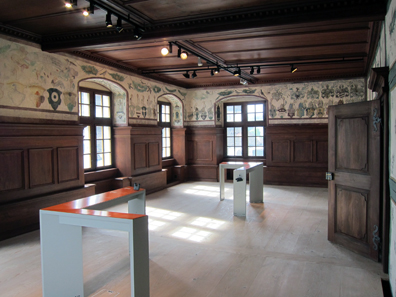 The abbot's reception room / Sankturbanhof. Photo: KW.